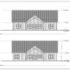 40x60 Barndominium Permit Set, 3 Bed 3 Bath view 3