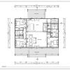 40x60 Barndominium Permit Set, 3 Bed 3 Bath view 2