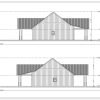 40x60 Barndominium Permit Set, 3 Bed 3 Bath view 4