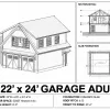 ADU Garage Loft, 22x24 view 2