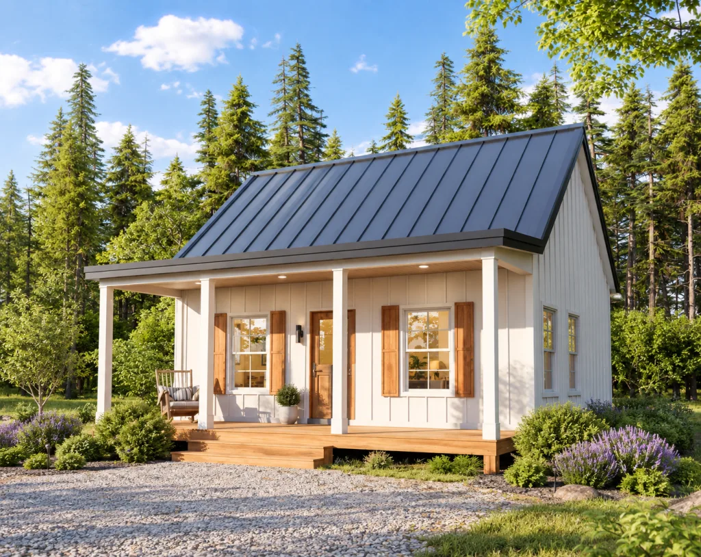 Budget Cabin, 20x24