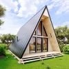 Two Bedroom A-Frame Cabin, 36x20 view 2