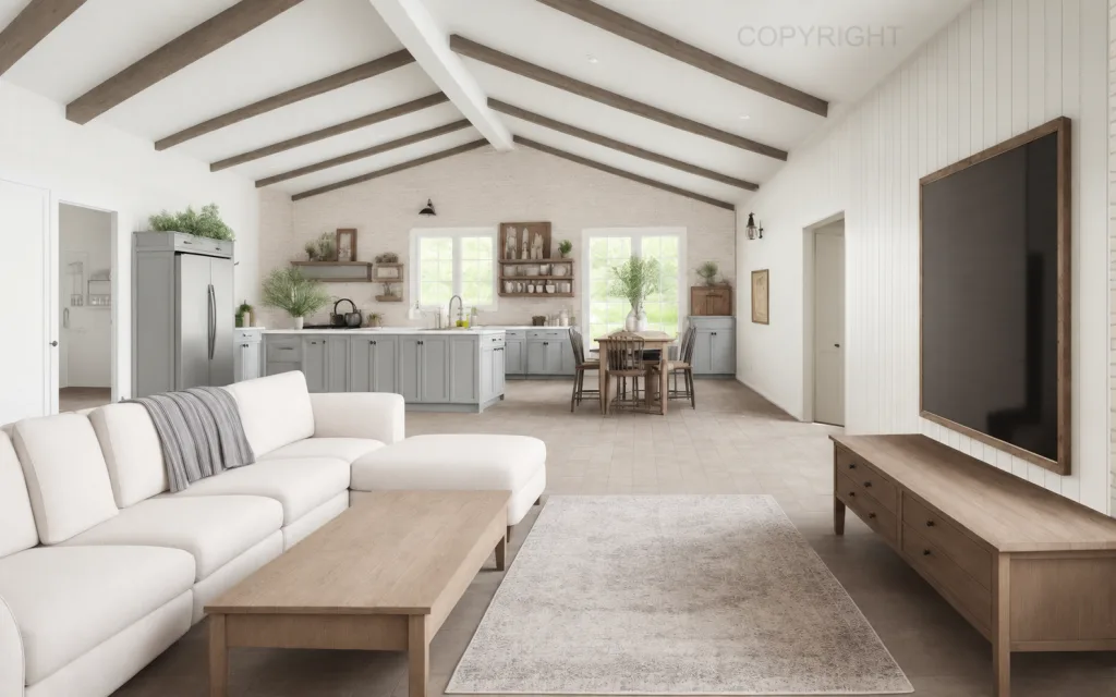 Farmhouse Barndominium 40x60