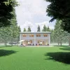 Twin Pines Two-Level Duplex view 4