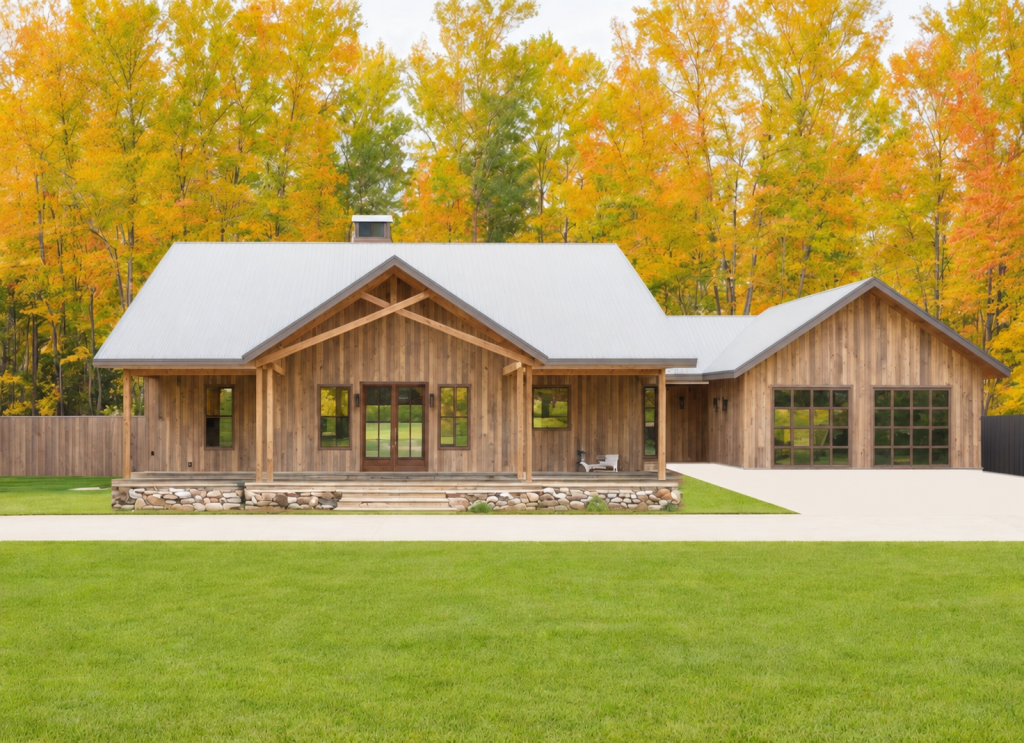Cypress Barndominium, Barndominium house plan