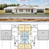 Hip Roof Duplex Investment Plan view 2
