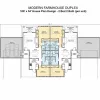 Hip Roof Duplex Investment Plan view 3
