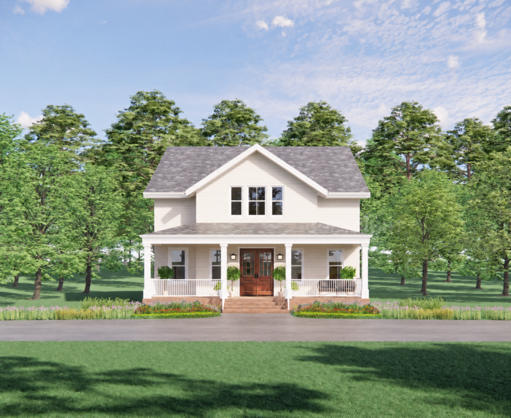 Tall Oak Country Farmhouse, Farmhouse house plan