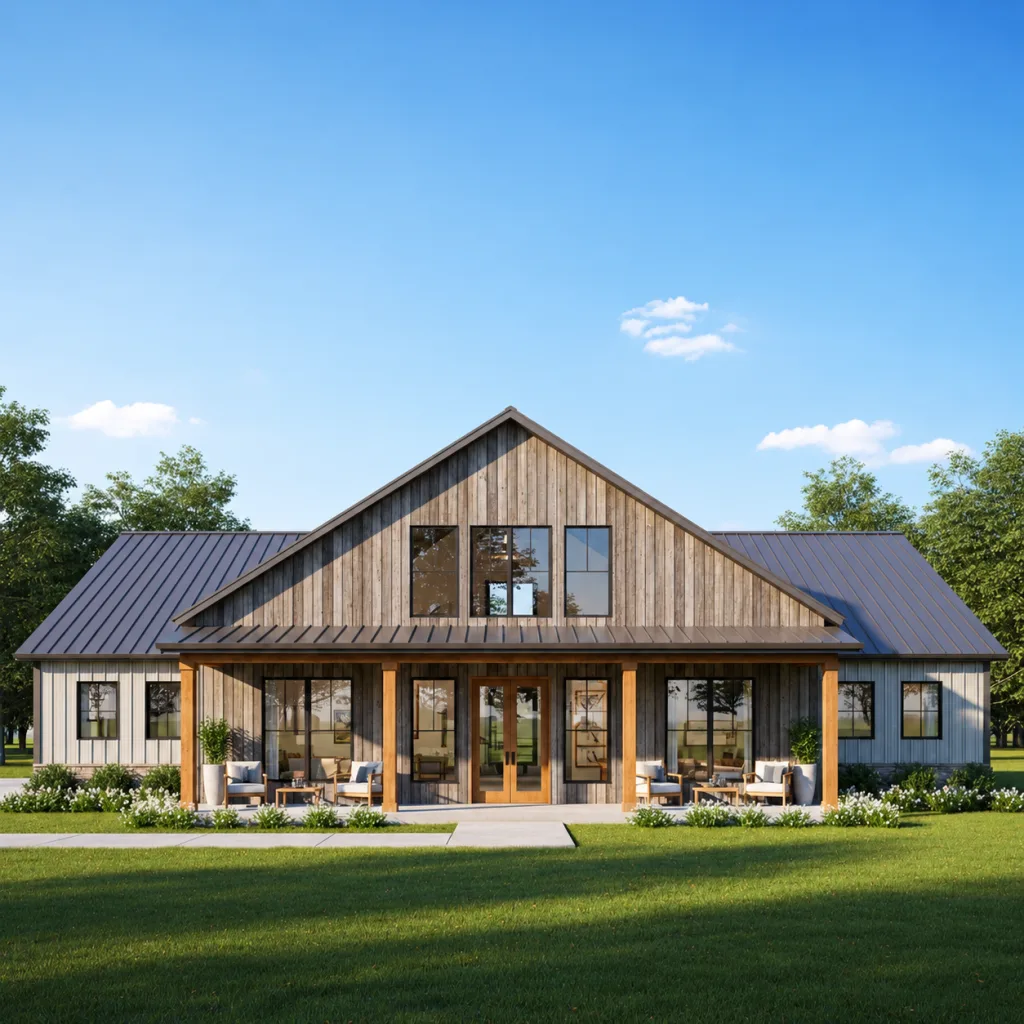 Ashwood Farmhouse Barndominium