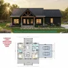 40x30 Barndominium with 25x25 Garage, 3 Bed 2 Bath view 1