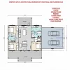 40x30 Barndominium with 25x25 Garage, 3 Bed 2 Bath view 2