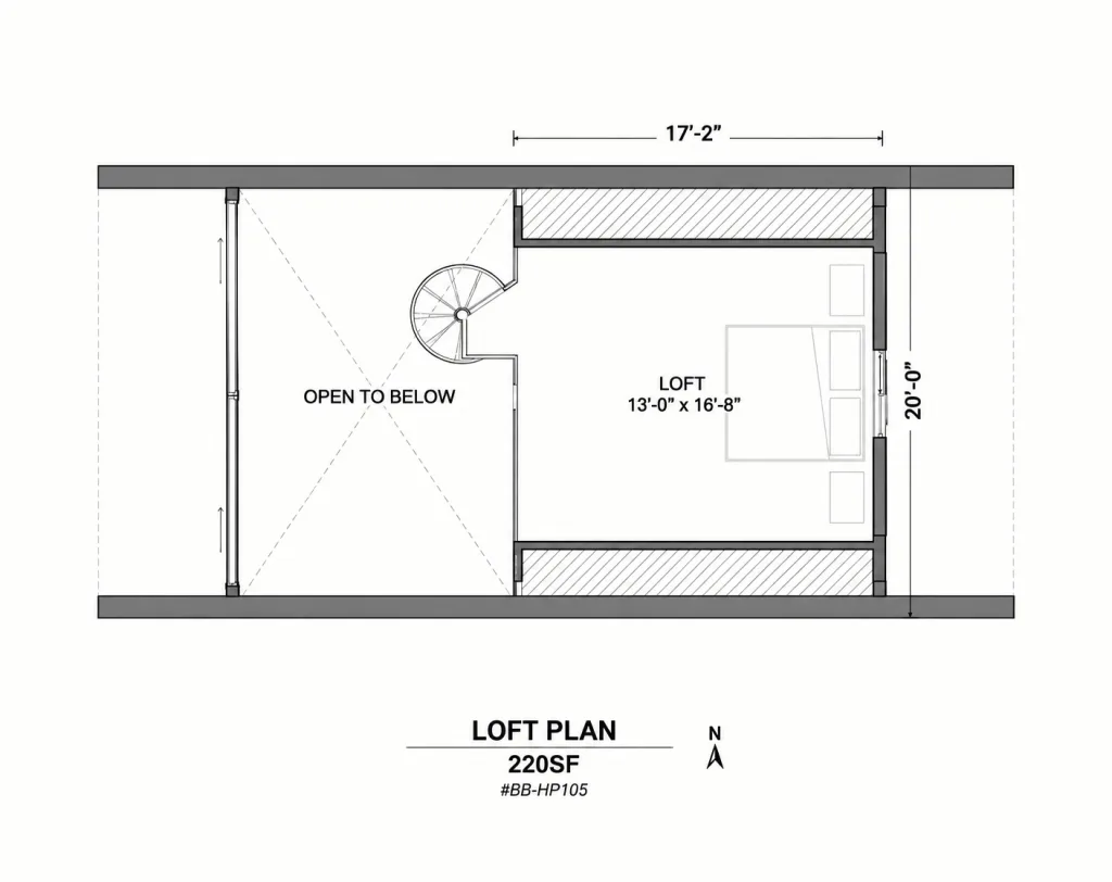 Walden Cabin, 20x30