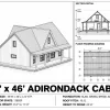 Adirondack House, 30x46 view 2