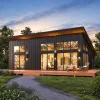 Modern Lean Cabin, 32x38 view 1