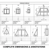 Large Modern A-Frame Cabin, 28x46 view 4