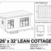 Lean Guest House, 26x32 view 4