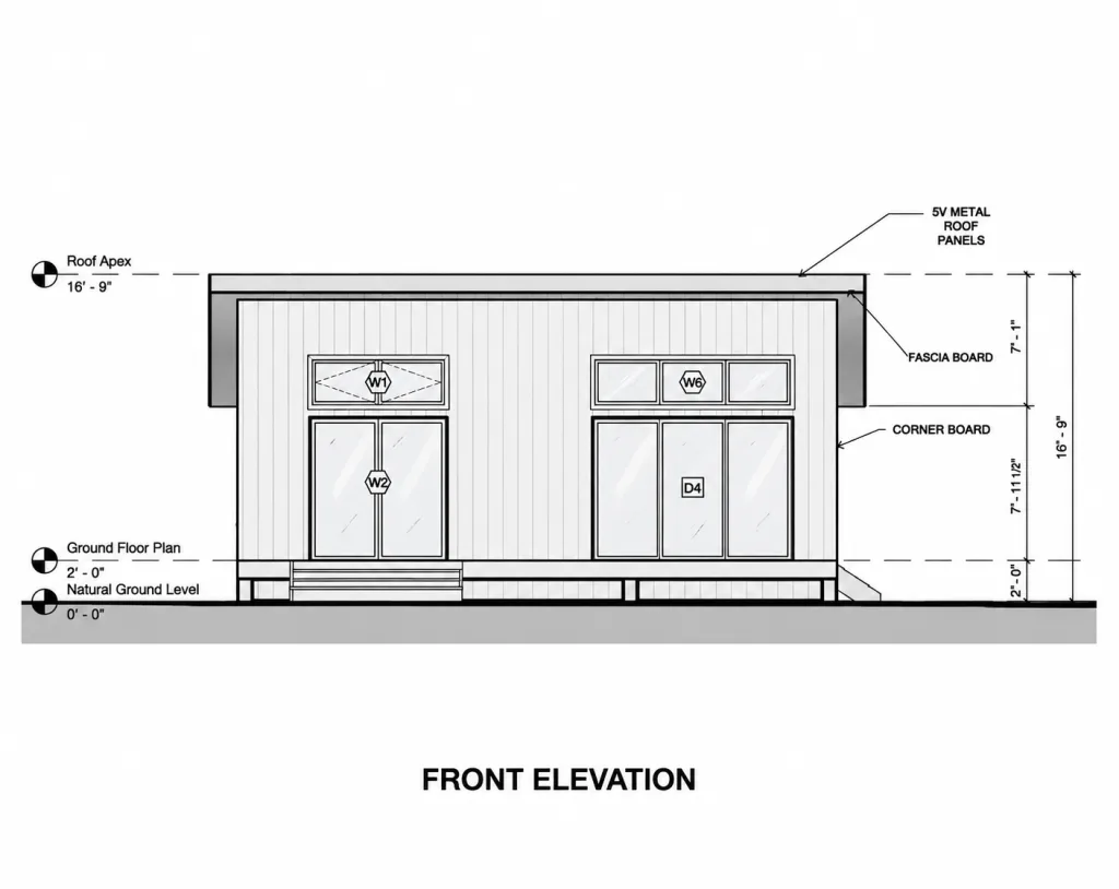 Lean Guest House, 26x32
