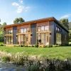 Modern Lean Cabin, 30x50 view 1