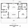 Modern Lean Cabin, 30x50 view 4