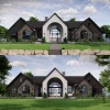 Arch House Modern European Manor view 1