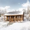 Aspen Cabin, 16x24 view 1