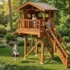 Backyard Treehouse Plans view 2