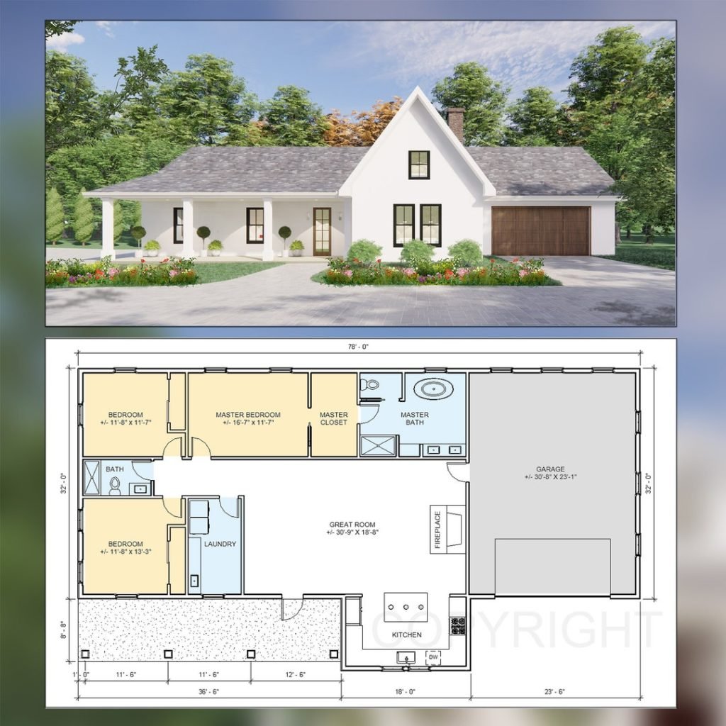 Chestnut Springs Mid-Century Farmhouse