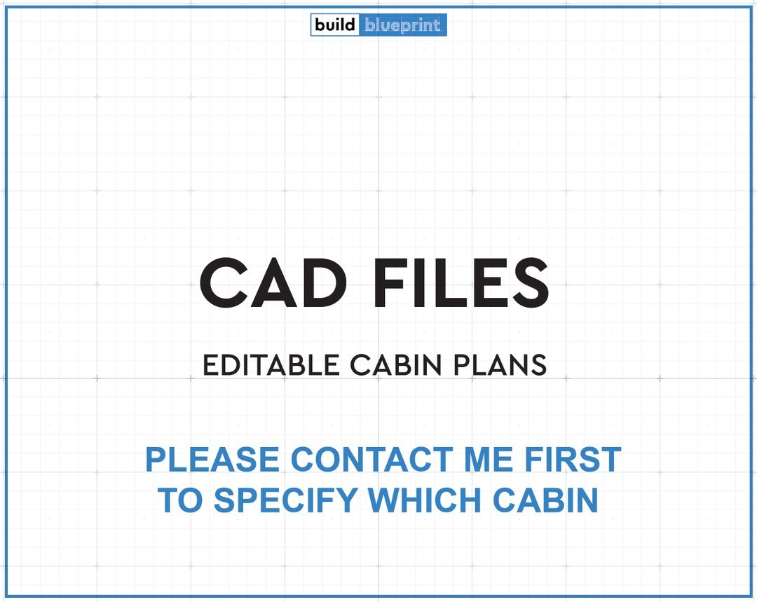 Editable CAD Files Add-On floor plan