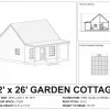 Garden Cottage, 22x26 view 2