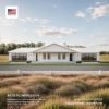 Hip Roof Duplex Investment Plan view 1