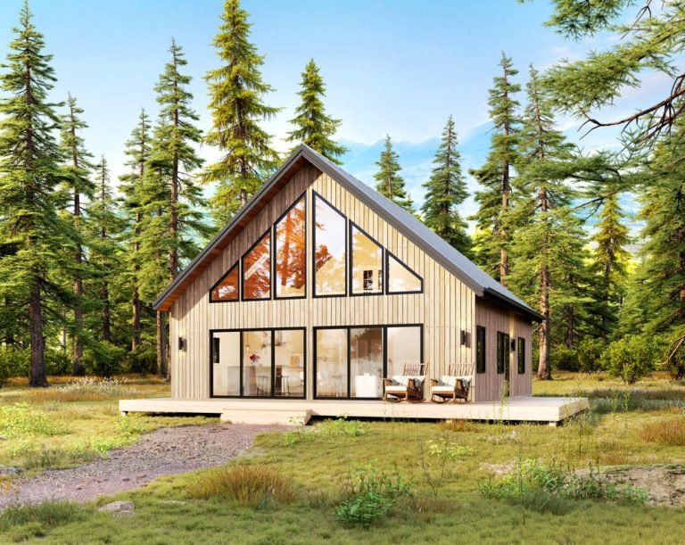 Long Creek Cabin, 32x32