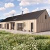 Long House Modern Scandinavian Barn view 1