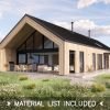 Long House Modern Scandinavian Barn view 2