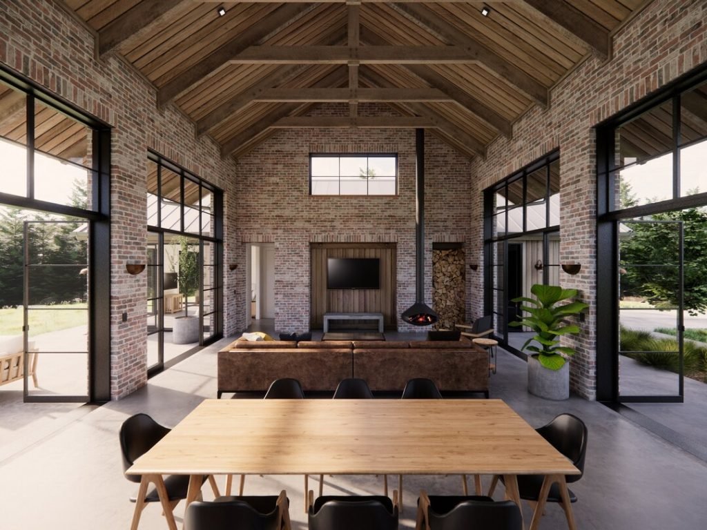 Mill Farm Rustic Barn Farmhouse