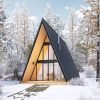 Modern A-Frame Cabin, 20x28 view 1