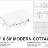 Modern Cottage, 40x60 view 2