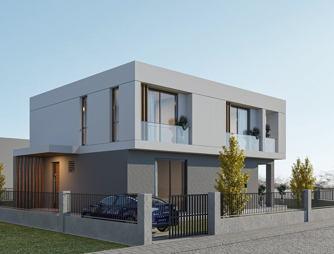 Modern Two-Storey, 4 Bed 4 Bath floor plan