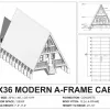 Catskills A-Frame Cabin, 22x36 view 5