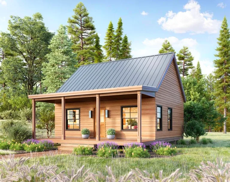 Garden Cottage, 22x26